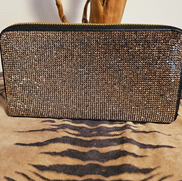 Rhinestone Embellished Wallet/ Checkbook  Holder NWT 2 Colors Avail. Priced each - Picture 13 of 14